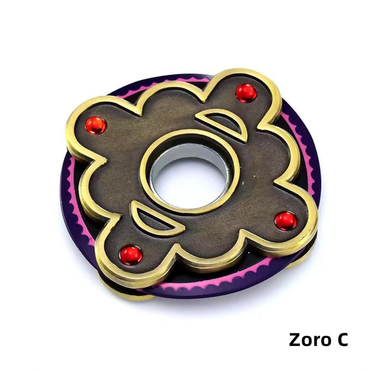 Luffy/Zoro/Robin fidget spinner decompression toy