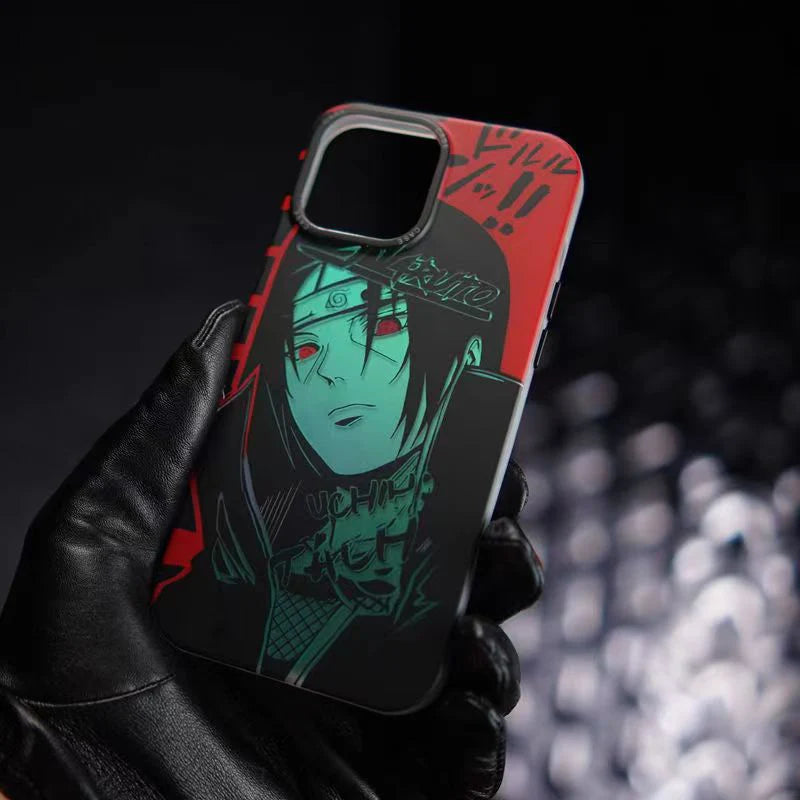 Itachi/Kakashi Apple exquisite Trend Silicone Anti-collision phone case