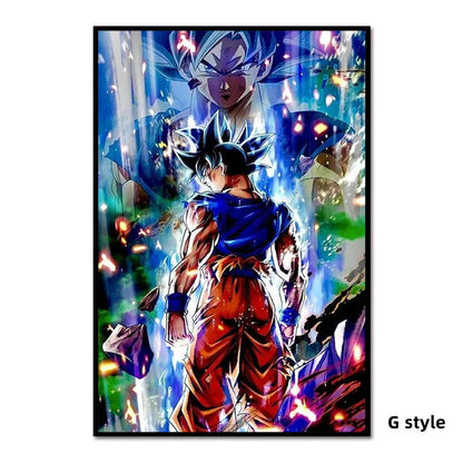 Son Goku/Bejīta Yonsei handsome handicraft doodle digital oil painting