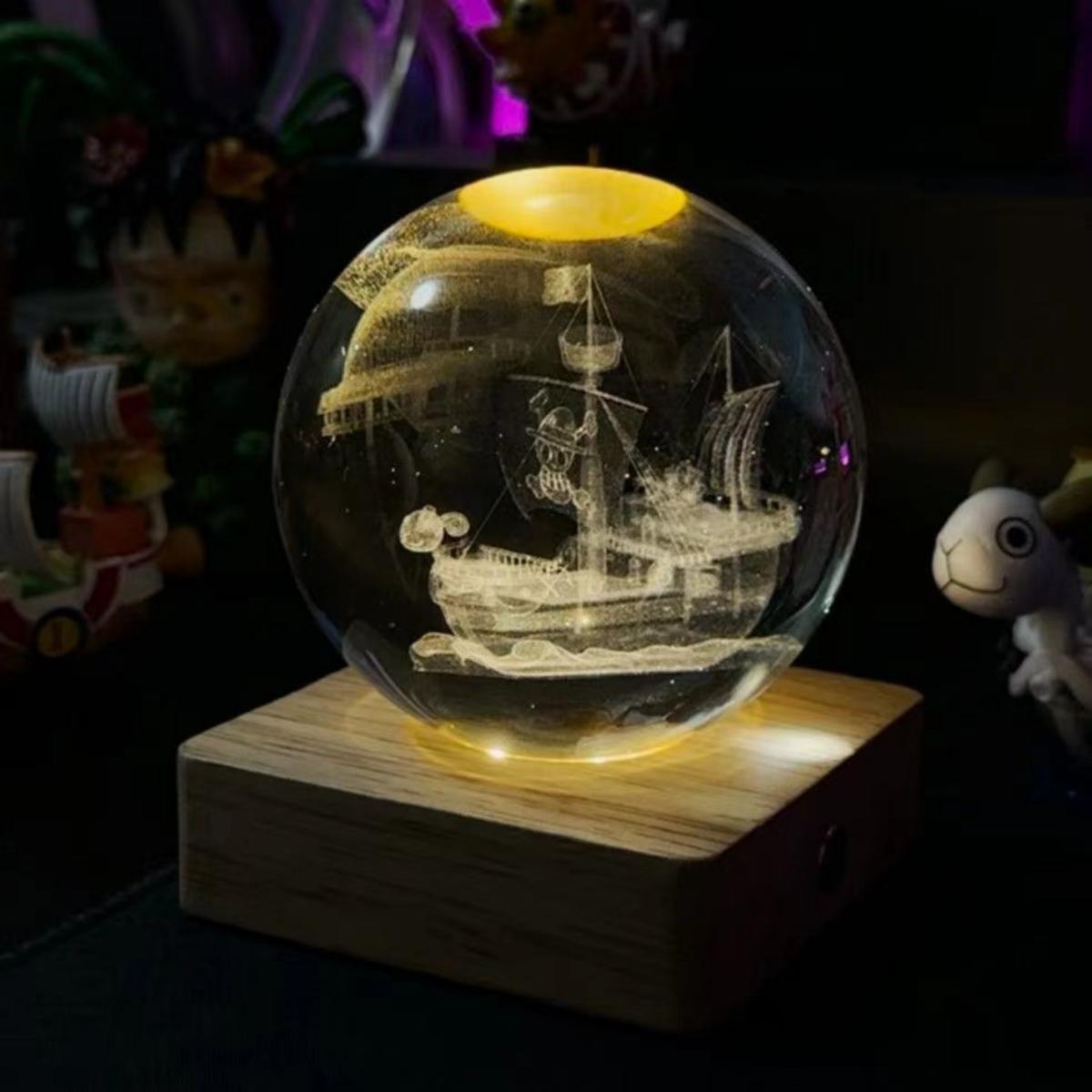 Sunny/Merry DIY rechargeable luminous crystal ball nightlight