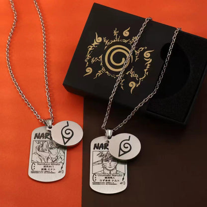 Uzumaki/Sasuke/Kakashi Ninja series handsome necklace with finish