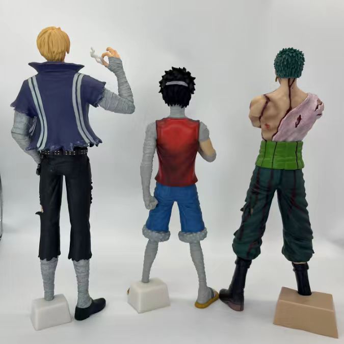 Luffy/Sanji/Zoro handsome character model sculpture