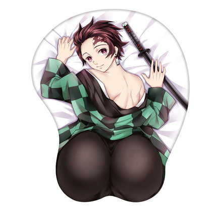 Nezuko Cute, sexy, funny and comfortable silicone mouse pad