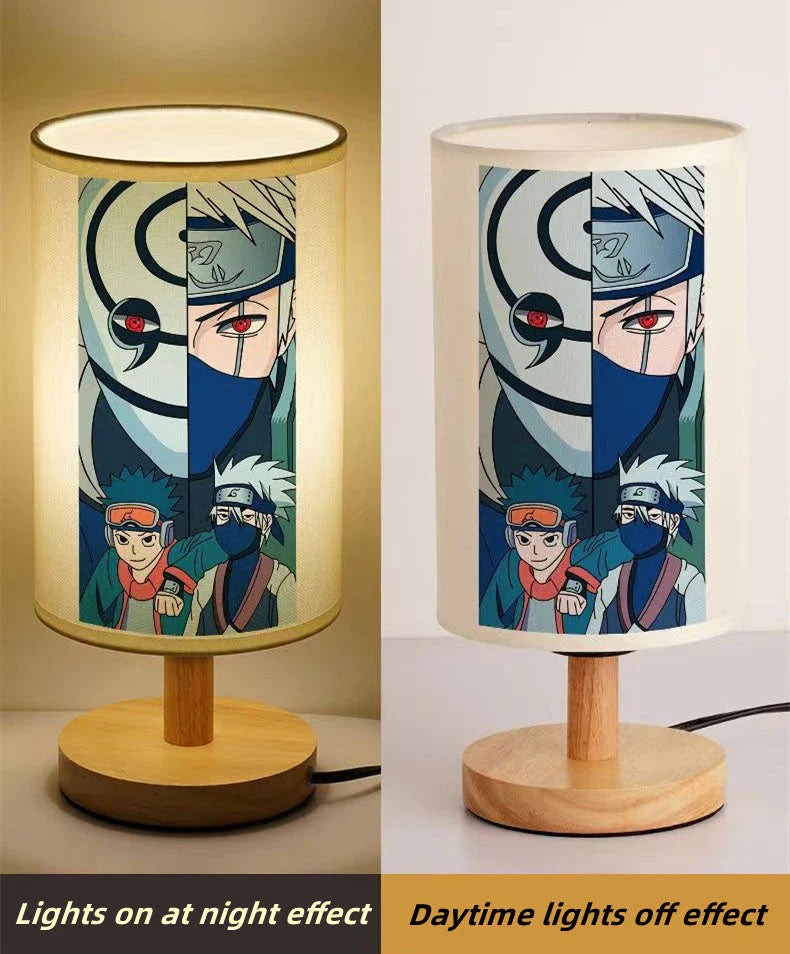 Kakashi/Obito/Pain small table lamp led lamp eye protection warm lamp