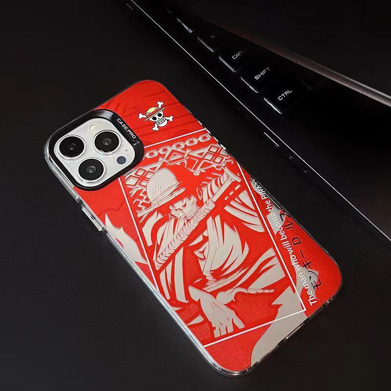 Luffy/Zoro iPhone exquisite Trend Silicone Anti-collision phone case