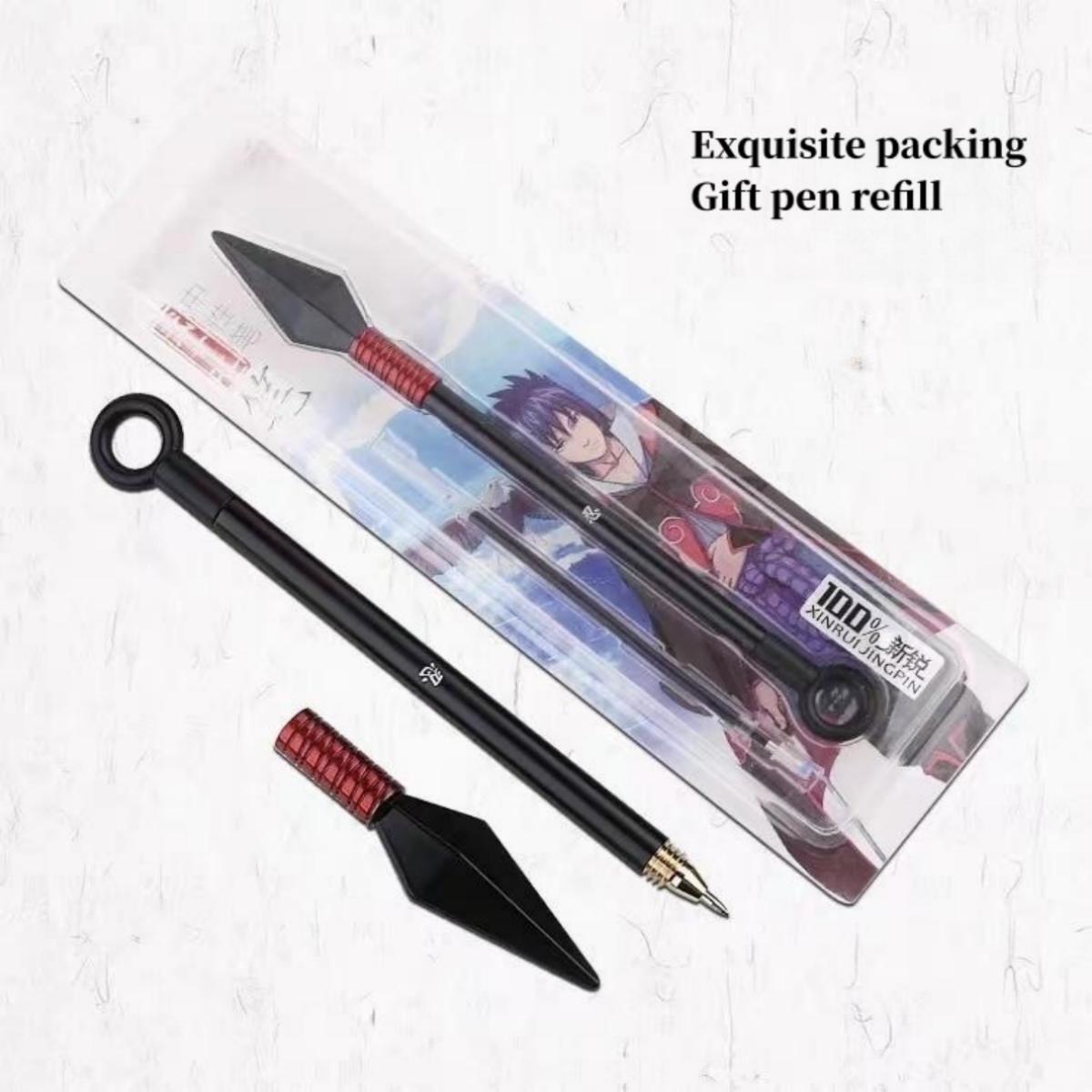 Kakashi/Sasuke kunai Neutral pen Metal alloy stationery kunai student supplies