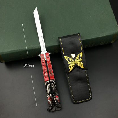 Sasuke/Gaara theme cool butterfly knife collection for fun