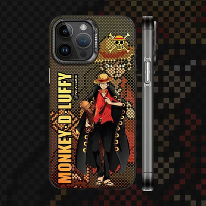 Luffy/Zoro iPhone silicone crash-resistant phone case