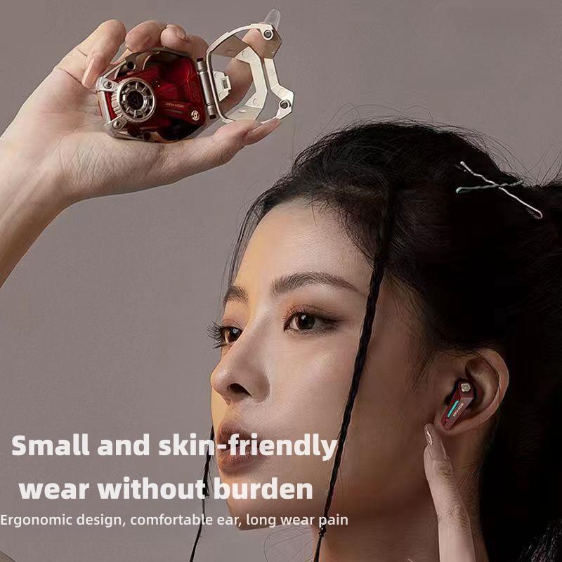 Iron Man MR28 Mech style gaming noise-cancelling sports anti-drop Bluetooth headset