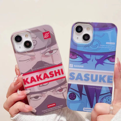 Uzumaki/Sasuke/Kakashi Apple exquisite Trend Silicone Anti-collision phone case