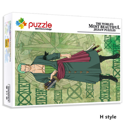 Luffy/Zoro 1000PCS Interesting puzzle