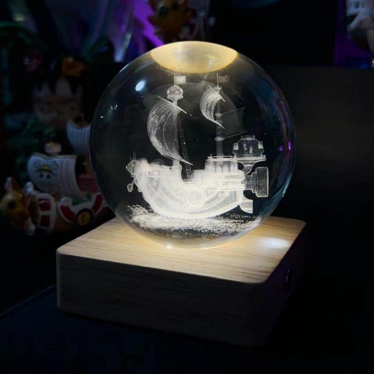 Sunny/Merry DIY rechargeable luminous crystal ball nightlight