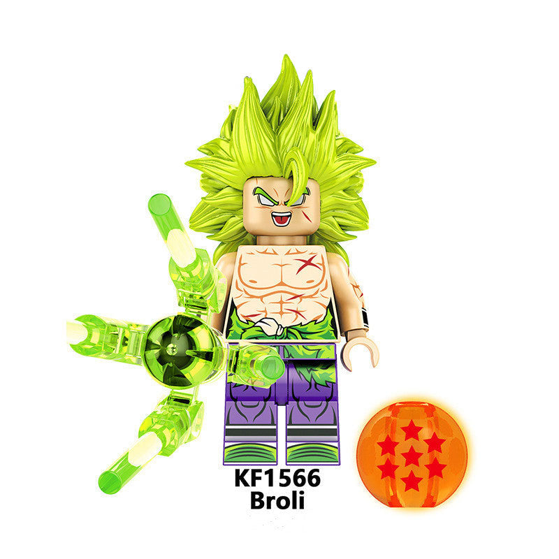 Son Goku/Bejīta Yonsei Figure Building Block Assembly Toy