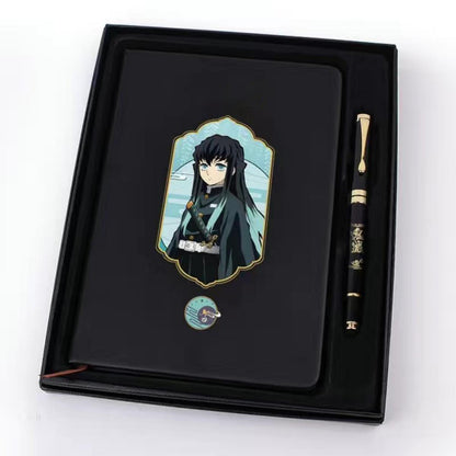 Tanjirou/Nezuko notebook and pen stationery set for smooth writing and exquisite notebooks