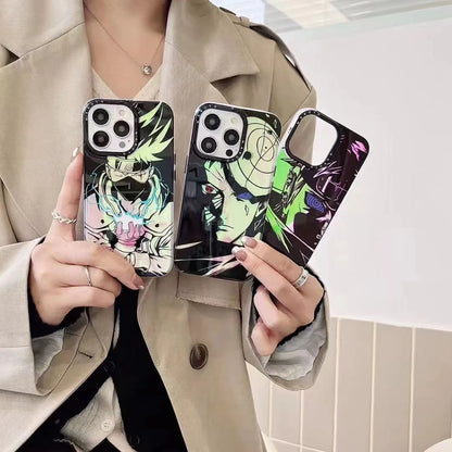 Pain/Kakashi/Obito Apple exquisite Trend Silicone Anti-collision phone case