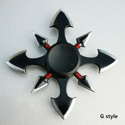 Sharingan Figure using metal hand fidget spinner relieve stress toy