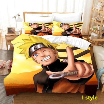 Sharingan /Dawn tissue Comfortable Home Textile Polyester Bedding 3 Sets