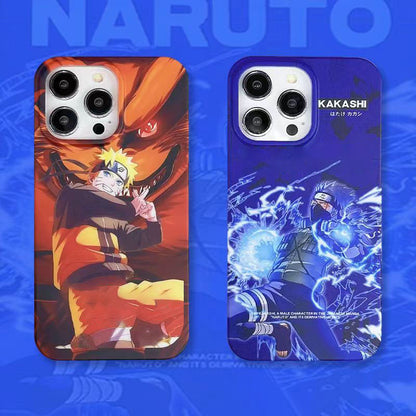 Sasuke/Kakashi/Pain Apple exquisite Trend Silicone Anti-collision phone case