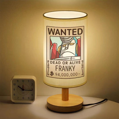 Luffy/Zoro small table lamp led lamp Student eye protection warm lamp