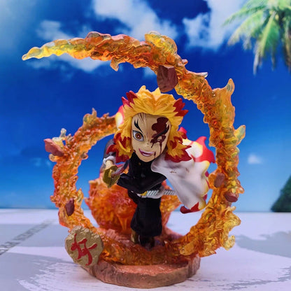 Kamado Tanjirou character combat pose 1:1 decoration model hand toy ornaments