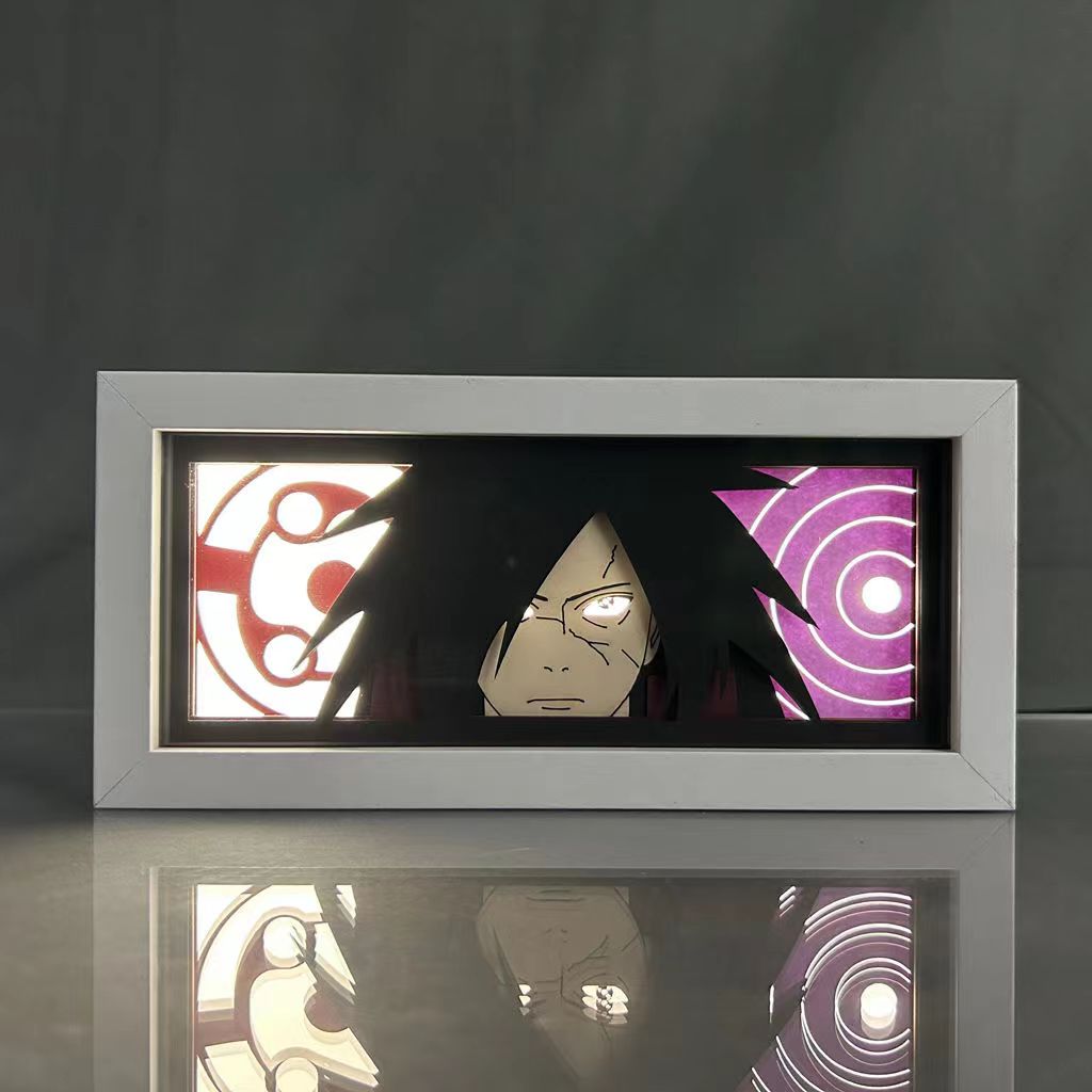 Sasuke/Kakashi/Obito three-dimensional character photo frame decoration